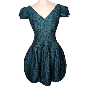 Halston Heritage Bubble Skirt Dress